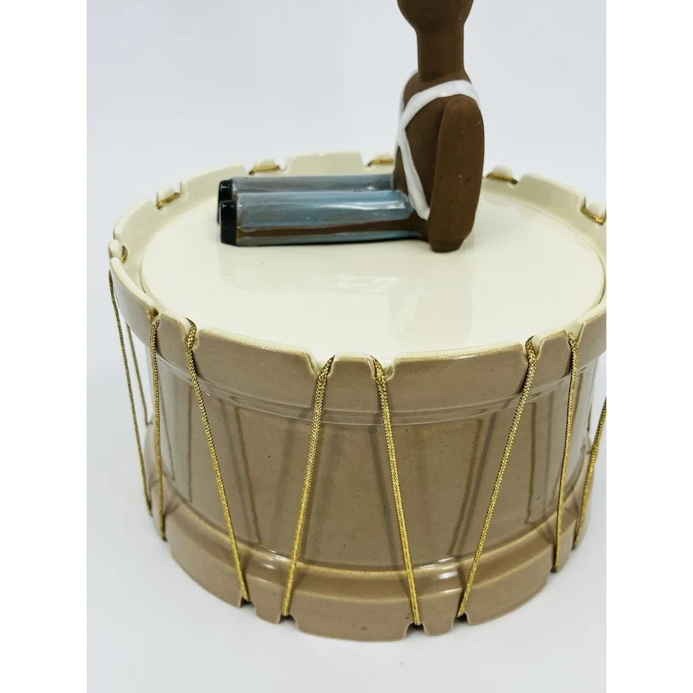 Red Wing Pottery Drummer Boy Drum Cookie Jar‎ Vintage